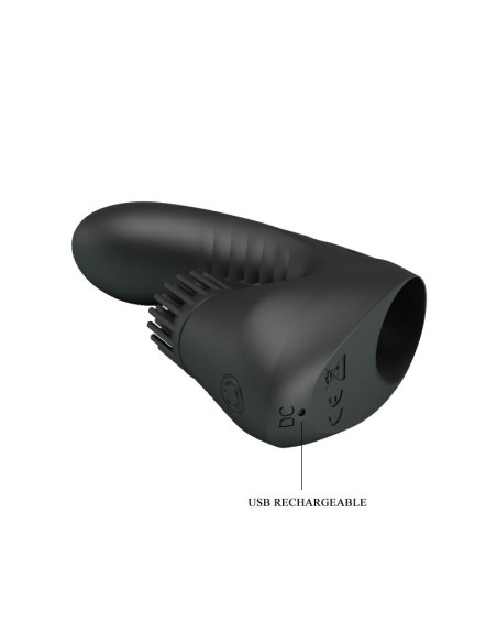 Estimulador Rotación Magic Drill USB Silicona