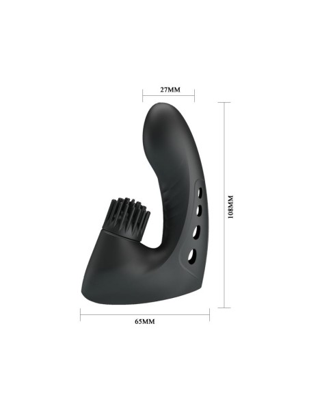 Estimulador Rotación Magic Drill USB Silicona