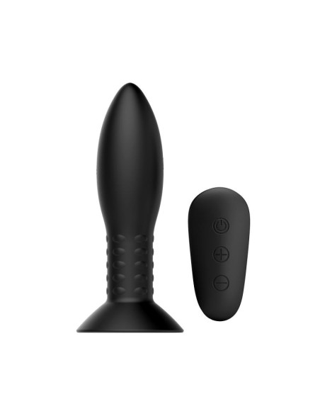 Plug Anal Inflable con Vibración y Rotación Control Remoto Mr. Play