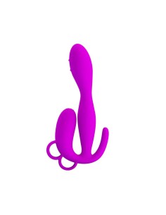 Pretty Love Plug Anal Flowery Color Púrpura 2