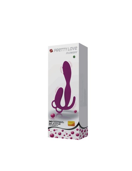 Pretty Love Plug Anal Flowery Color Púrpura
