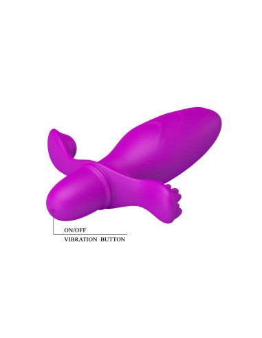 Plur Anal con Vibración Fitch Color Púrpura