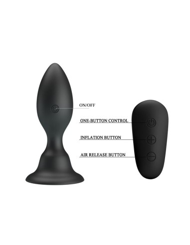 Mr. Play Vibrating Anal Plug with Remote Cl50