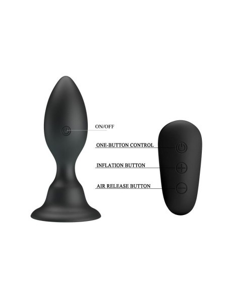 Mr. Play Vibrating Anal Plug with Remote Cl50