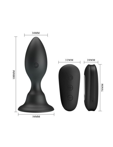 Mr. Play Vibrating Anal Plug with Remote Cl50