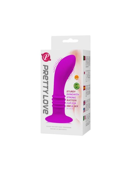 Pretty Love Plug Anal Vibrador Color Púrpura