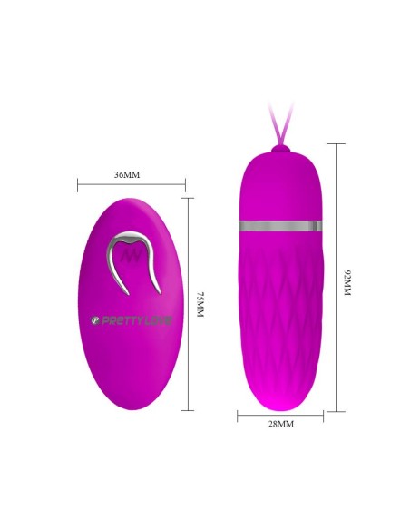 Huevo Vibrador Dawn Color Púrpura