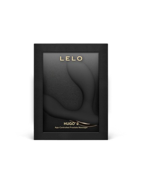 Hugo 2 Masajeador prostático con aplicación Negro