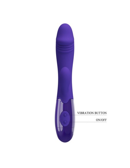Snappy-Youth Vibrador de Conejito 2 Motores