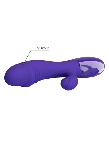 Snappy-Youth Vibrador de Conejito 2 Motores