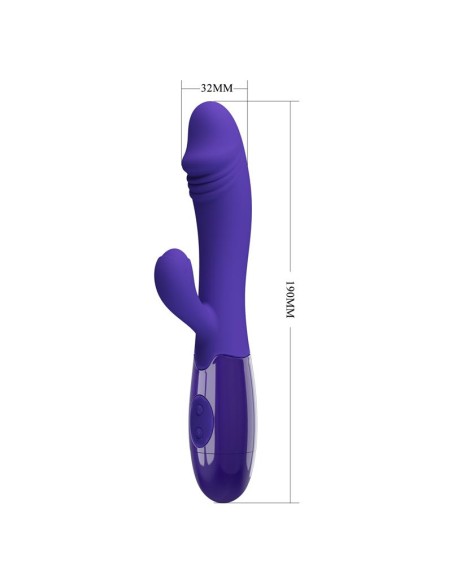 Snappy-Youth Vibrador de Conejito 2 Motores