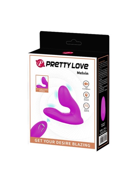 Melvin Plug Anal con Vibración y Control Remoto