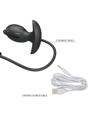 Hanson Plug Anal Inflable con Vibración