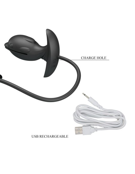 Hanson Plug Anal Inflable con Vibración