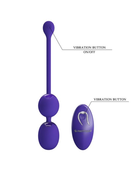 Willie Youth Bolas Kegel con Vibración y Control Remoto
