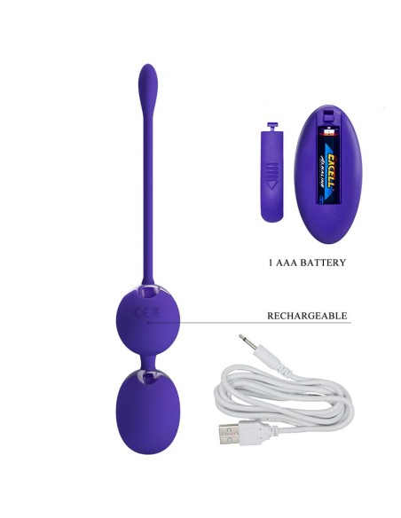 Willie Youth Bolas Kegel con Vibración y Control Remoto