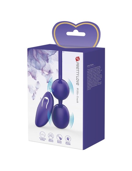 Willie Youth Bolas Kegel con Vibración y Control Remoto