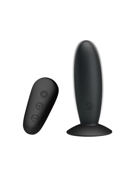 Mr. Play Plug Anal con Vibración y Control Remoto USB