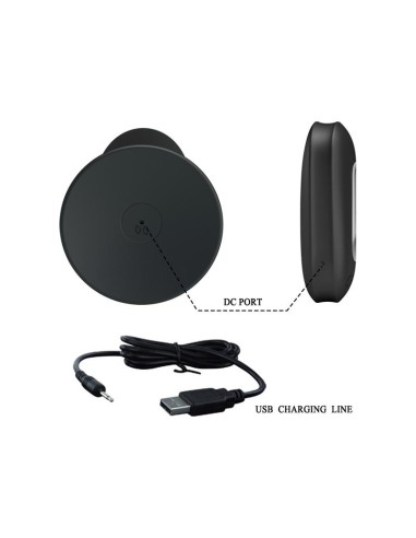 Mr. Play Plug Anal con Vibración y Control Remoto USB
