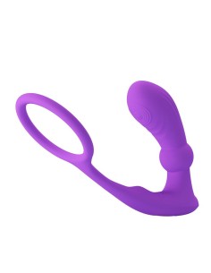 Warren Plug Anal y Anillo para el Pene con Vibración y Pulsación a Control Remoto 2