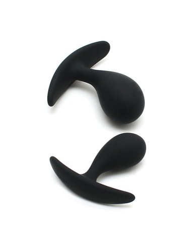 Set de 2 Plugs Anatómicos Copenhagen Negro