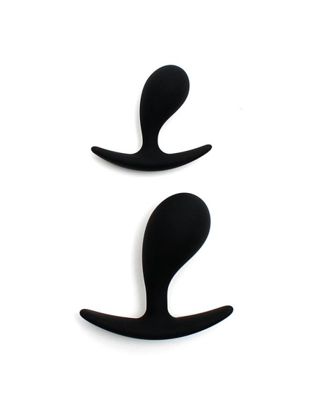 Set de 2 Plugs Anatómicos Copenhagen Negro