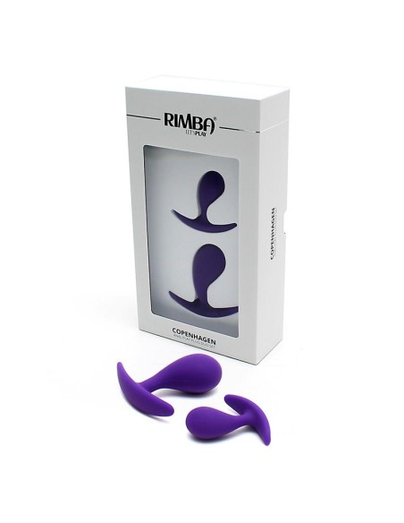 Set 2 Plug Anales Anatómicos Copenhagen Purpura