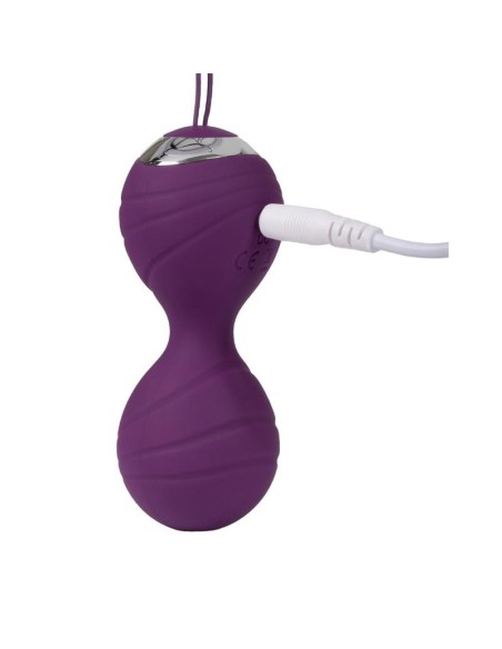 Bolas Kegel con Vibración con Control Remorto Cannes Purpura