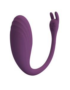 Catalina Huevo Vibrador con APP Púrpura 2