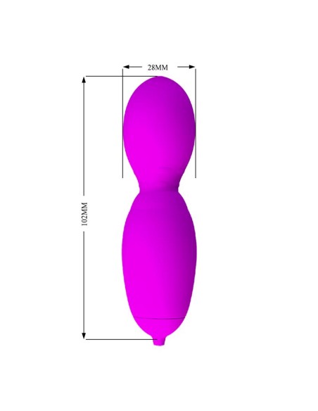 Vega Huevo Vibrador con Rotación