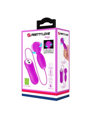 Vega Huevo Vibrador con Rotación