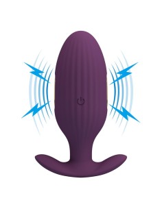 Jefferson Plug Anal con Vibración y Electroshock con APP 2
