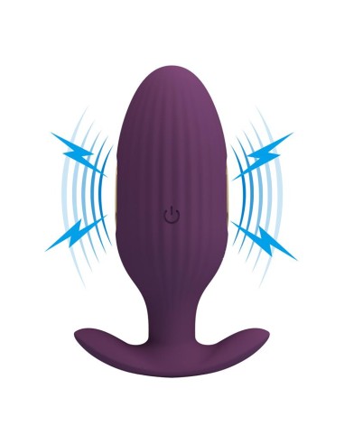 Jefferson Plug Anal con Vibración y Electroshock con APP