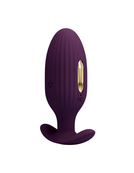 Jefferson Plug Anal con Vibración y Electroshock con APP