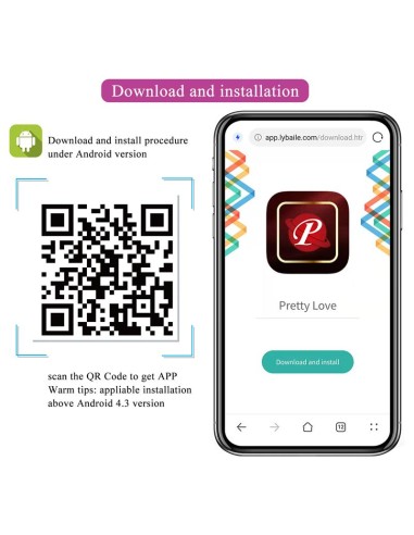 Jefferson Plug Anal con Vibración y Electroshock con APP