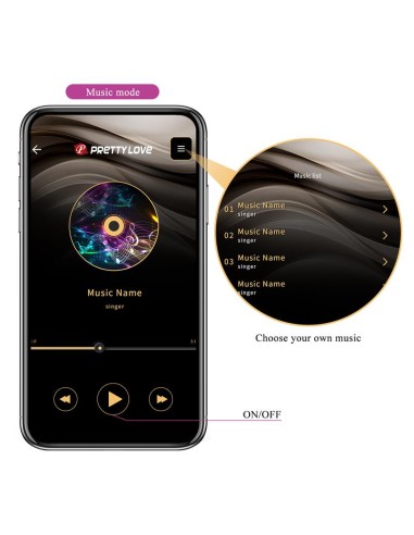 Jefferson Plug Anal con Vibración y Electroshock con APP