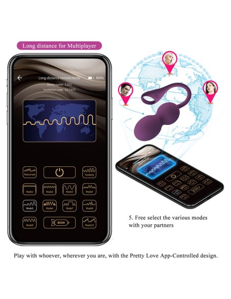 Elvira Bolas Kegel con vibración y App