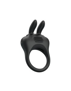 Davion Anillo para el Pene con Vibración y Conejito
