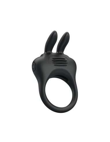 Davion Anillo para el Pene con Vibración y Conejito