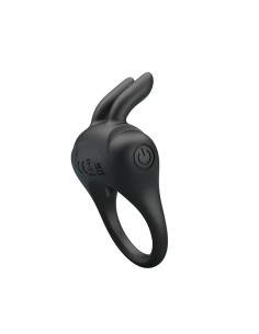 Davion Anillo para el Pene con Vibración y Conejito 2