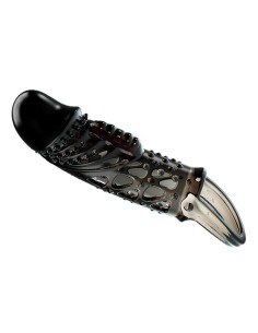 Funda para el Pene con vibracón Negro