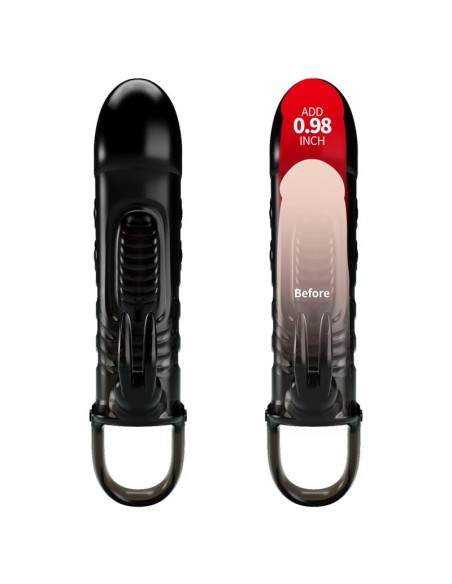 Funda para el Pene con Vibración Negro