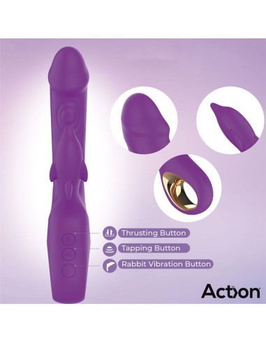 Fliper Vibrador con Thrusting y Doble Pulsación 3 Motores