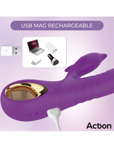 Fliper Vibrador con Thrusting y Doble Pulsación 3 Motores