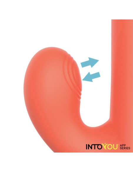 Mindy Vibrador con Anillo de Bolas Up and Down, Finger y Pulsación con APP