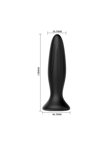 Mr. Play Vibrating Anal Plug USB Silicone Clave 50