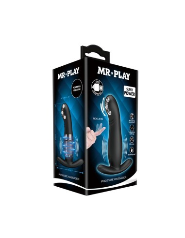 Masajeador Prostático con Vibración y Finger