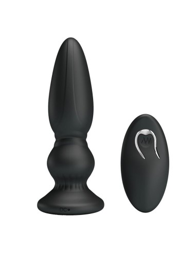 Plug Anal con Vibración y Control Remoto