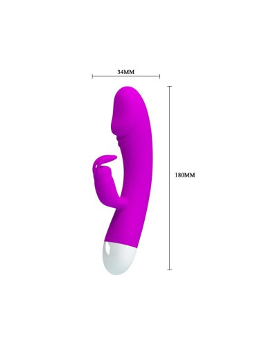 Pretty Love Vibrador Will Color Púrpura