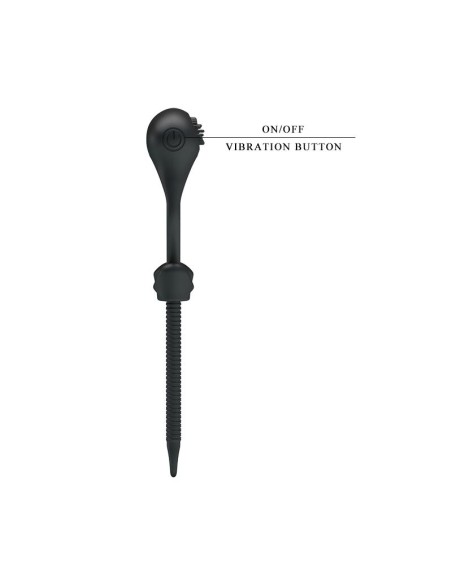 Pretty Love Anillo Vibrador Curitis Color Negro